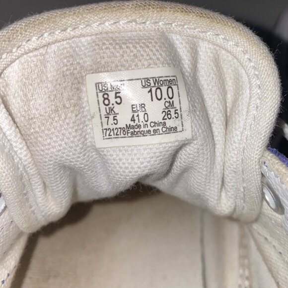 Vans Sneakers Custom Culture Diner Laces Men's 8.5 Women's 10 Hamburger Fries Ch - Picture 10 of 15